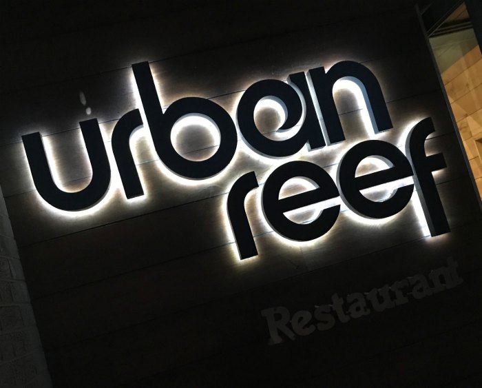 Urban Reef sign