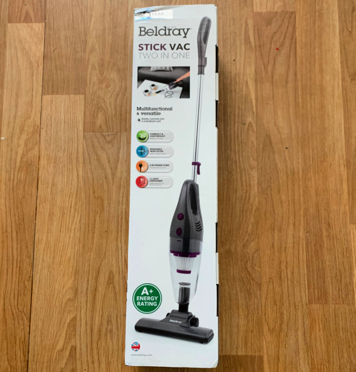 Beldray 2-in-1 vacuum cleaner
