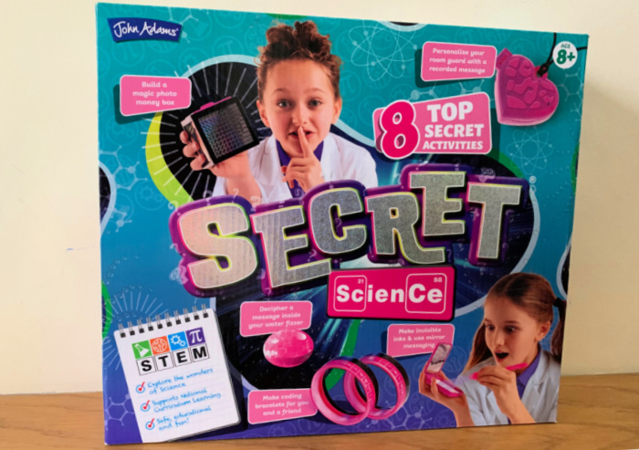 Review: John Adams Secret Science Kit - chelseamamma.co.uk